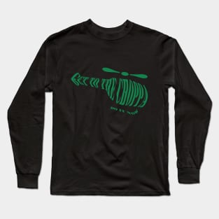 Get to the choppa - Do it now Long Sleeve T-Shirt